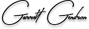 Garrett Gendron - Website Logo